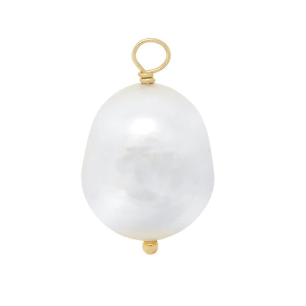 Single pearl charm