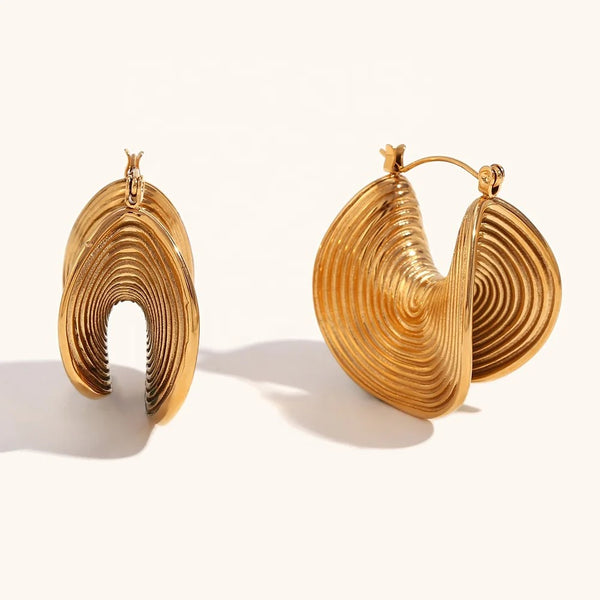 Inverted Basket Earring