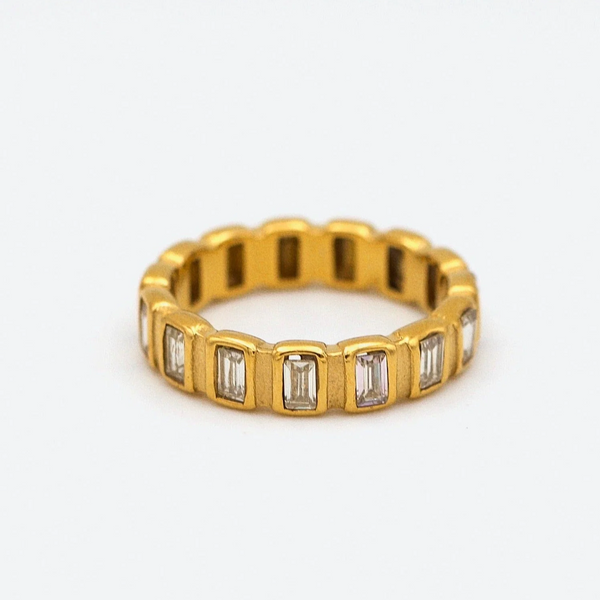 Iced out Diamond Band Ring