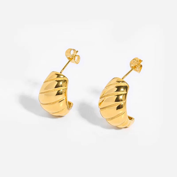 Everyday Half Croissant Earrings