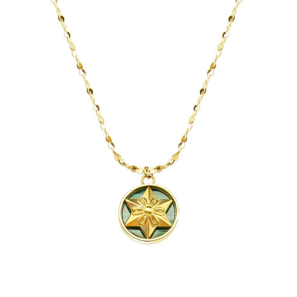 Star Green Necklace